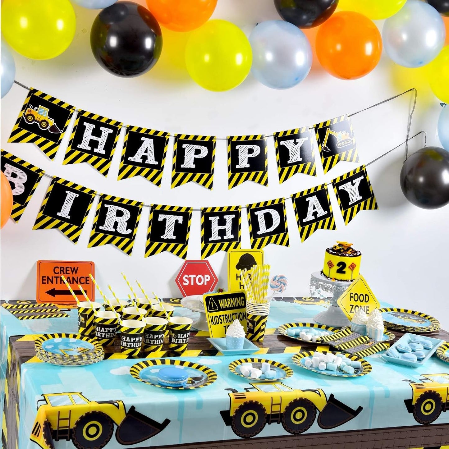 WERNNSAI Science Party Decorations - 48 Pcs Science Plates and Napkins Mad Scientist Birthday Decoration Chemistry Party Plates Set Little Scientist Labratory Favors Serves 16 Guests