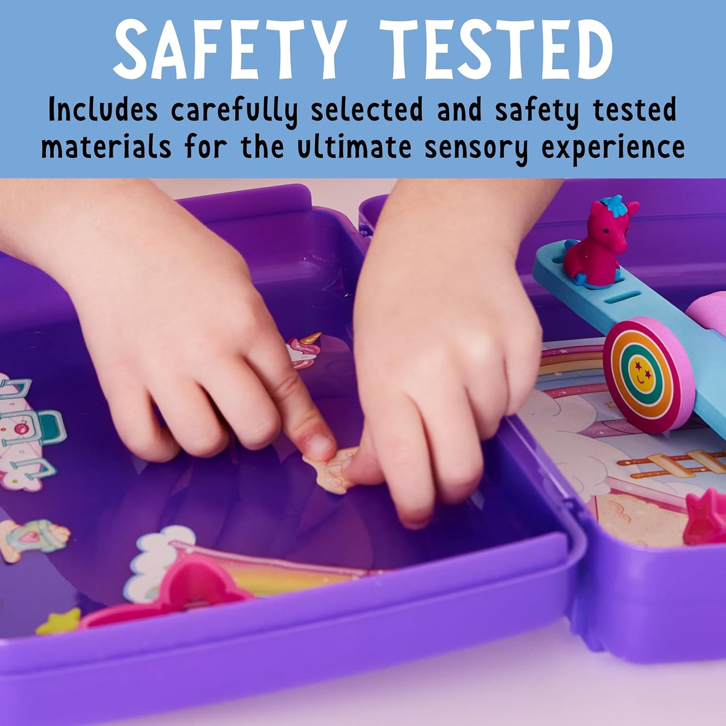 Creativity for Kids Sensory On The Go: Farmers Market - Preschool and Toddler Learning Sensory Kit, Sensory Bin Toddler Activities for Ages 3-5+