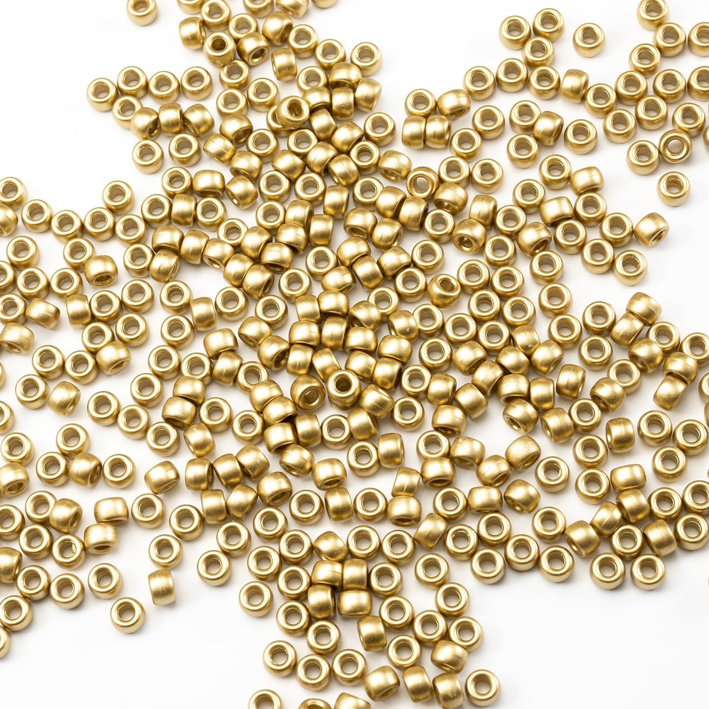 Gxueshan 1000 Pcs Acrylic Black Pony Beads 6x9mm Large Hole Pen Hair Kandi Beads Bulk for Friendship Bracelet Necklace Jewelry Making Earring Braiding Kit