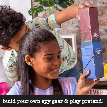 The Young Scientists Club Top Secret Spy Science Kit, Detective Kit for Kids, Crime-Solver Set for Spy Parties, Great Science Toy Gift for Boys and Girls, Be Your Own Secret Agent, Ages 8, 9, 10