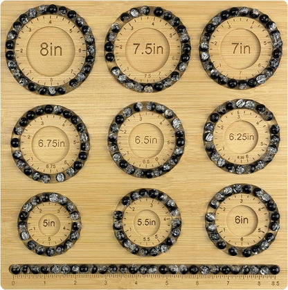 Petoysoso Bead Boards for Jewelry Making, Bamboo Beading Board for Bracelet & Necklace, Jewelry Making Supplies,Bead Tray Supplies
