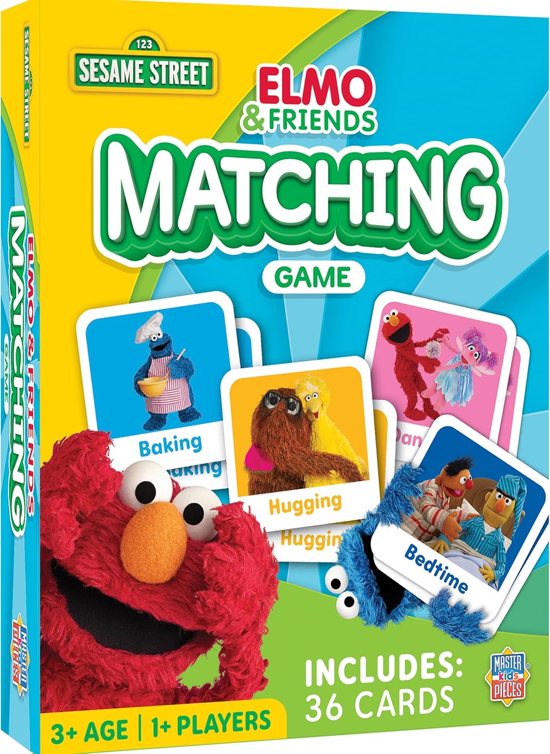 MasterPieces Officially Licensed CAT Picture Matching Card Game for Kids and Families
