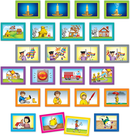 Teacher Created Resources 4-Scene Sequencing Pocket Chart Cards (TCR20848)