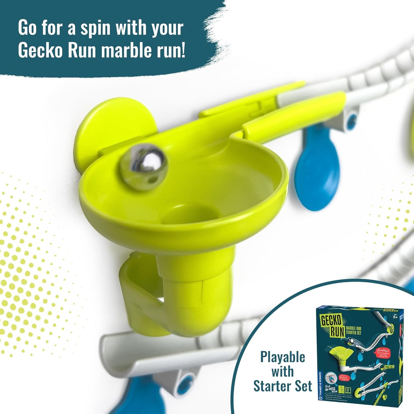 Gecko Run: Marble Run Snake Expansion Pack
