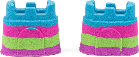 Kinetic Sand, 2-Pack Rainbow Unicorn 5oz Multicolor Containers, for Kids Ages 3 and up