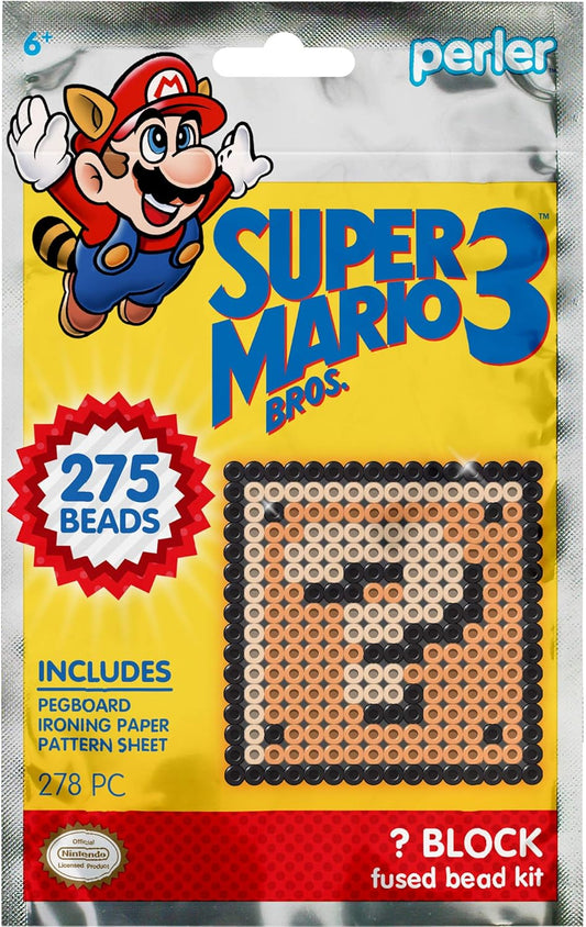 Perler Beads Super Mario Bros. 3 Coin Box Kit
