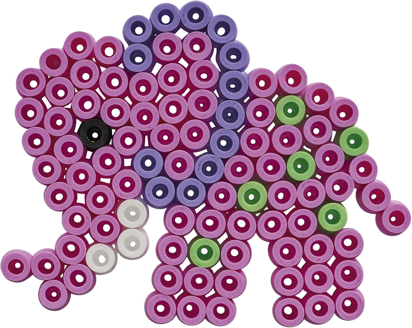 Hama Perlen 8753 Ironing Beads Box with Approx. 600 Maxi Beads, Small Elephant Pin Plate, Ironing Paper, for Children from 3 Years