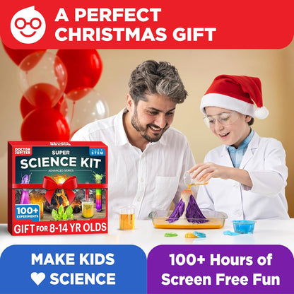 Doctor Jupiter My First Amazing Science Kit for Kids Ages 4-5-6-7-8 | STEM Toy with 100+ Experiments | Learning & Educational Projects