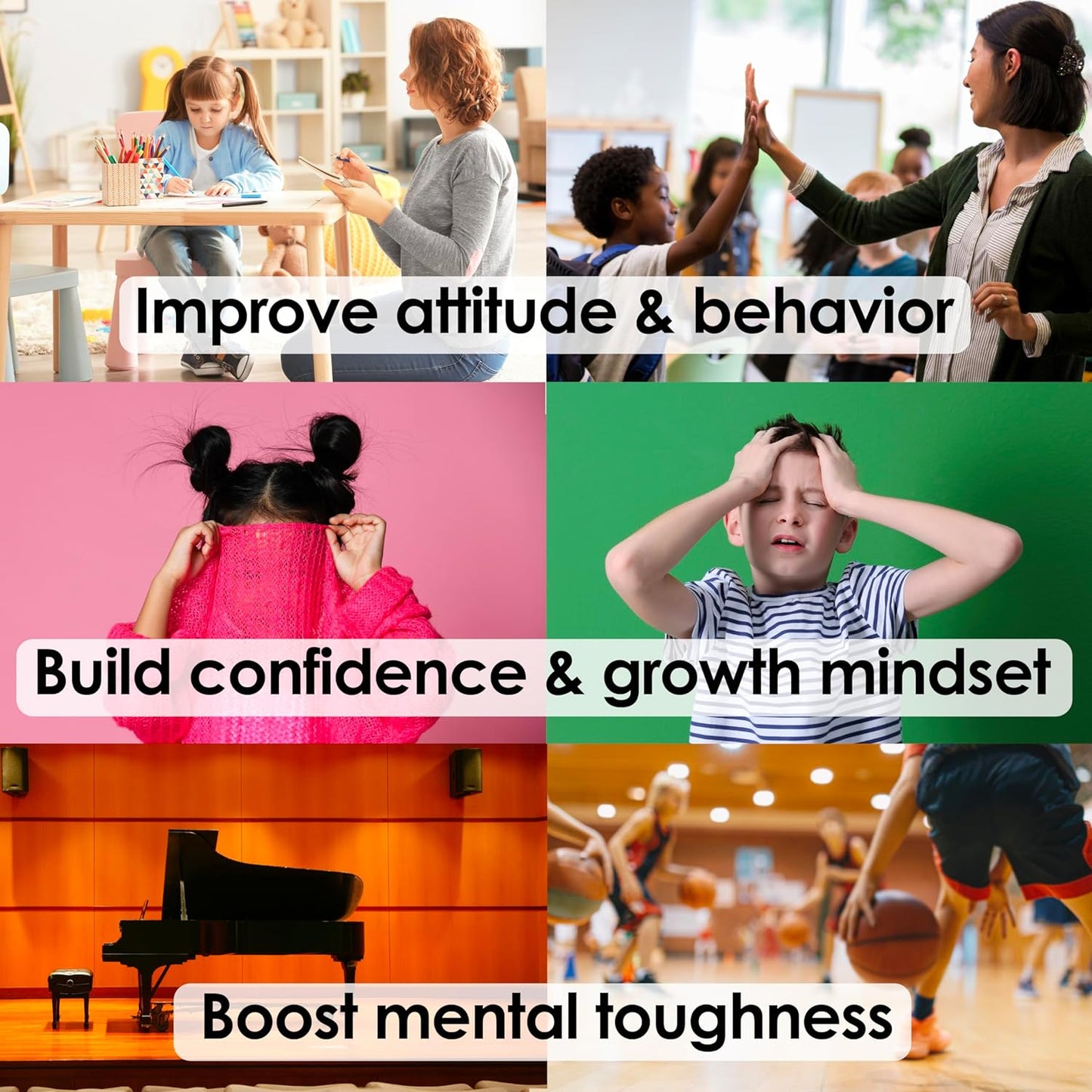 Mind Brain Emotion 52 Essential Conversations for Home, Therapy, Speech, School Classroom - Conversation Cards for Kids, Family, Teacher & Counselor to Build Growth Mindset & Communication Skills