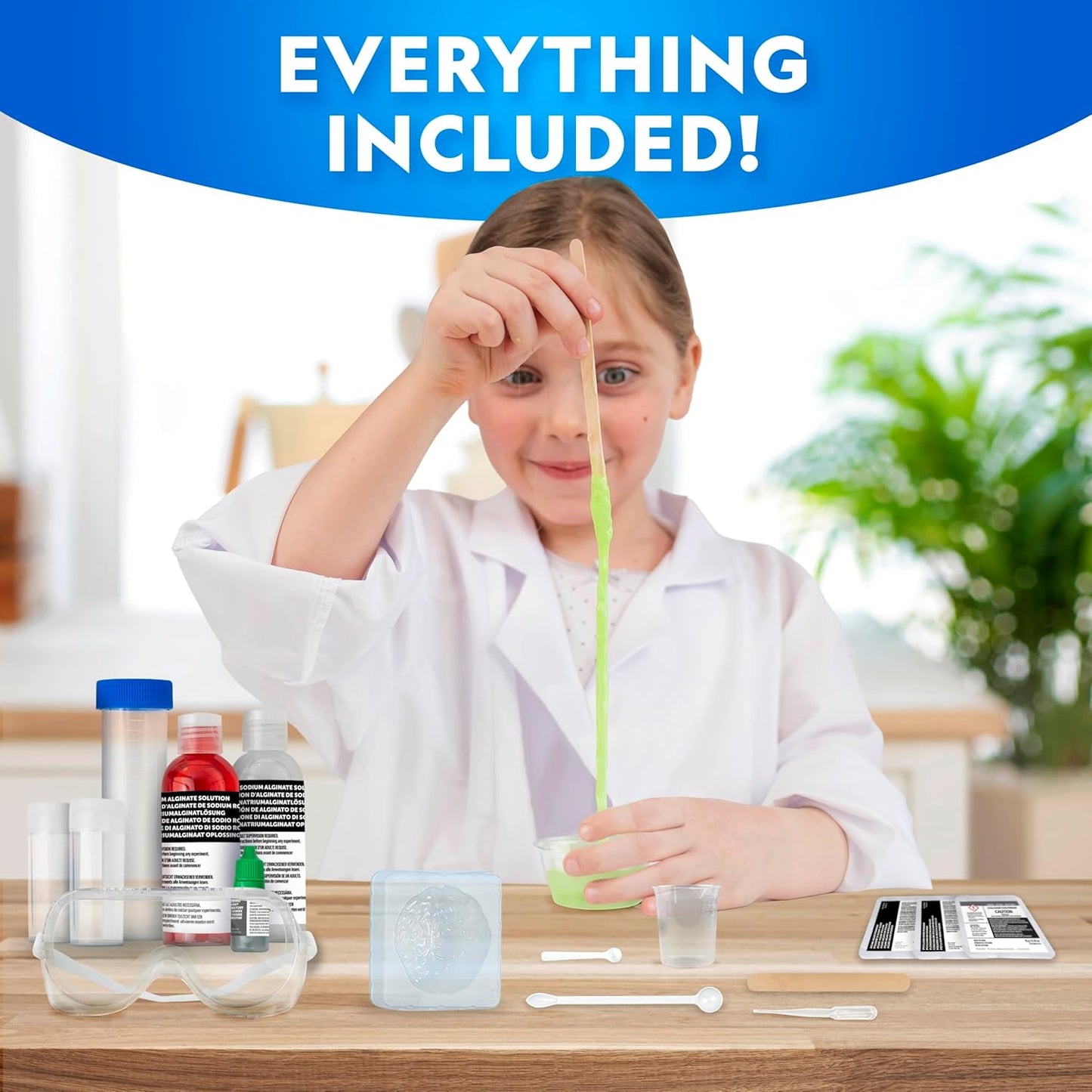 National Geographic Gross Science Kit - 45 Gross Science Experiments- Dissect a Brain, Make Slime, Creepy STEM Project for Boys and Girls, Birthday Gifts for Kids 8-12 (Amazon Exclusive)