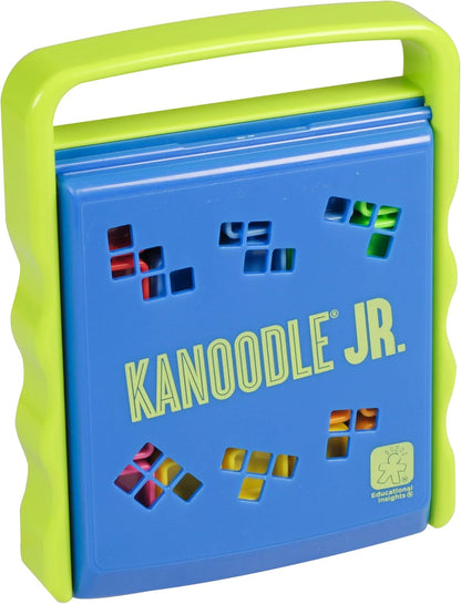 Educational Insights Kanoodle Jr. - 3D Brain Teaser Puzzles for Kids, Spatial Puzzle Games for Adults, Teens and Kids, Problem Solving Toys and Logic Puzzles, Single Player Games