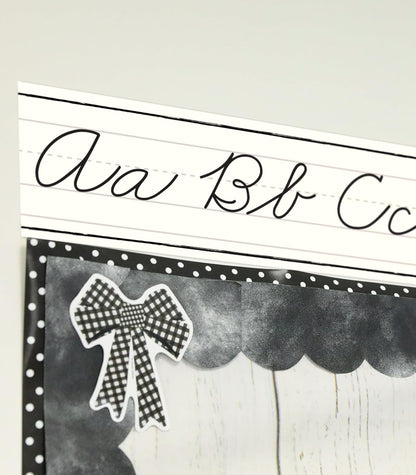 Carson Dellosa Education 26 pc Set of ABC Bulletin Board Decorations aids early learning with bright alphabet visuals and sight word images that help toddlers build strong foundational sound skills.