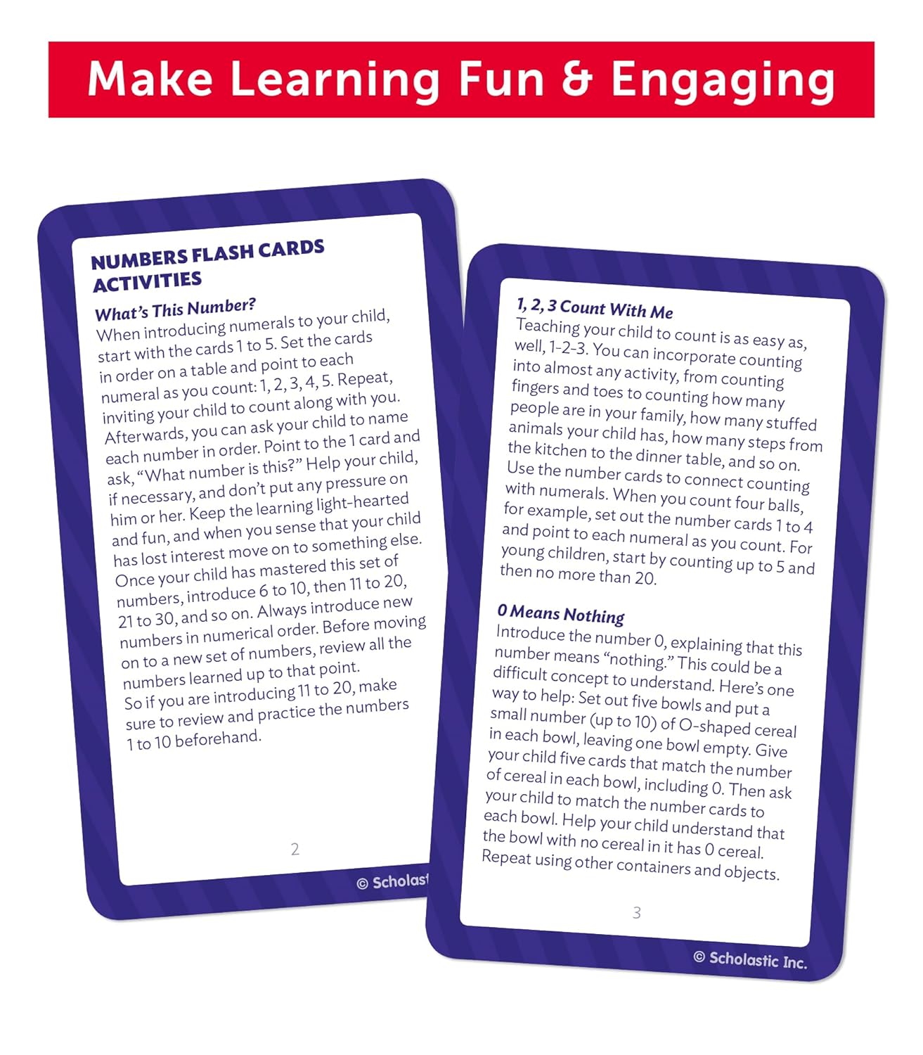 Flash Cards: Numbers 0 - 100