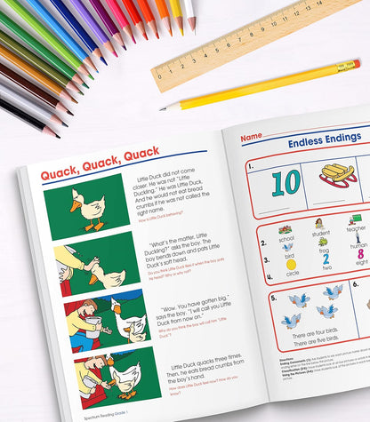 Carson Dellosa 531pc K-2 Literacy Bundle, Kindergarten, 1st Grade, 2nd Grade Phonics Posters, Bulletin Board Sets, Instructional Resources, Dry-Erase Manipulatives, Big Box of Sentence Building Game