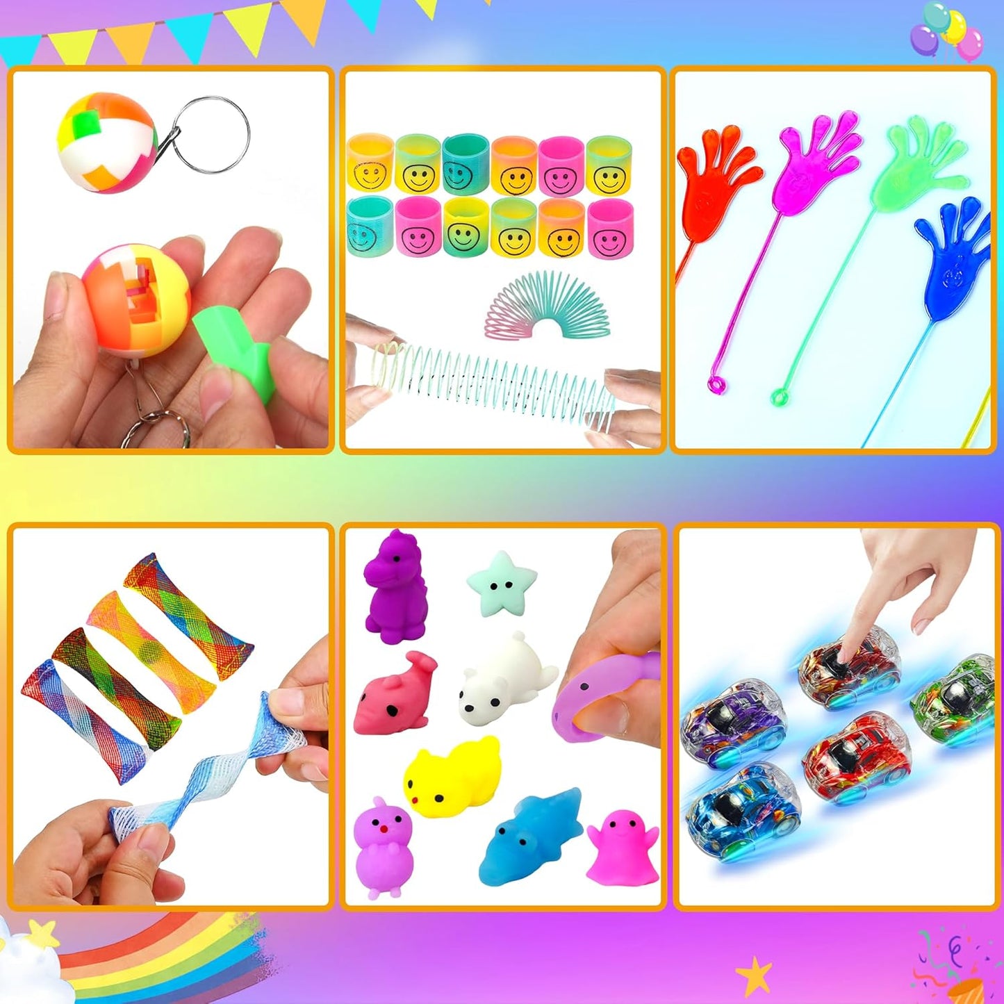 15Pack Fidget Toys Bulk for Adult Kids Age 5-7, 8-12, Sensory Autism Travel Must Have ADHD Autistic Figette Classroom Treasure Prize Box School Must Have Stress Anxiety Easter Basket Stuffers Gifts