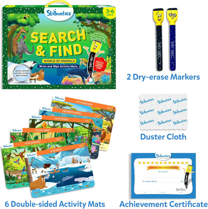 Skillmatics I Can Write PAW Patrol - Reusable Preschool Learning Activities, Educational Toy and Game, Back to School Supplies, Gifts for Students, Kids, Toddlers Ages 3, 4, 5, 6