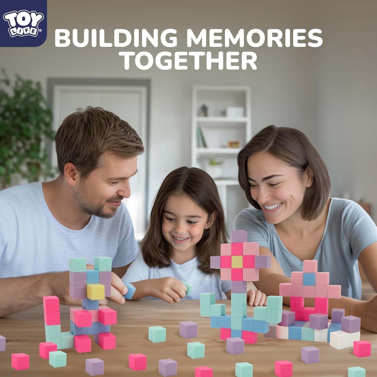 64PCS Magnetic Blocks, Magnetic Building Blocks for Kids Ages 3 4 5 6 Year Old, Magnet Cubes, Autism Montessori Toys, Preschool STEM Educational Sensory Magnet Toys Gifts for Kids 3-5 4-8