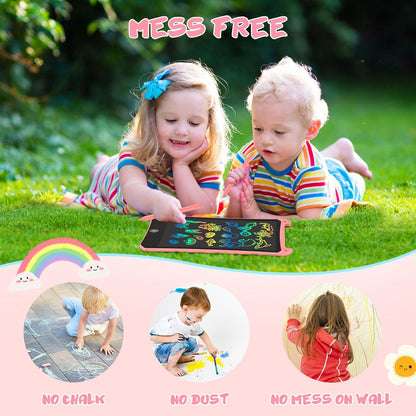 EooCoo Toddler Boy Toys, Kids Gifts, 10 Inch LCD Writing Tablet, Drawing Pad, No Mess Coloring Books for Kids, Travel Games, Gifts for Boys 4-6, Educational Toys for 3 4 5 6 7 Years Old Boys and Girls