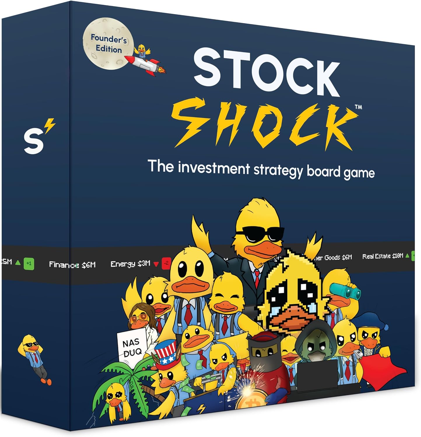 Investment Strategy Board Game (Ages 7+, Easy to Learn, Educational)