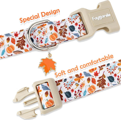 Faygarsle Dog Collar for Small Medium Large Dogs Colorful Puppy Collars for Female Dogs Toy Building Blocks Patterned Pet Collars for Summer Spring Wedding Puppy Girl Dog Collar M