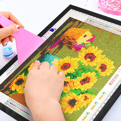 LitEnergy A4 LED Copy Board Light Tracing Box, Adjustable USB Power Artcraft LED Trace Light Pad for Tattoo Transferring, Drawing, Sketching, Animation, Stenciling, Diamond Art Painting Accessories