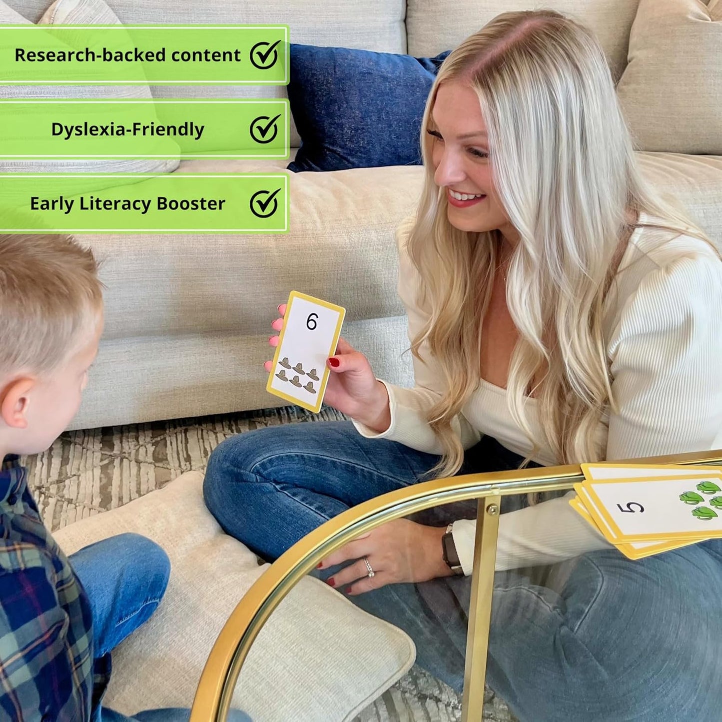 Number Flashcards | 54 Preschool & Kindergarten Counting Cards | Numbers & Math Symbols | Brainstrong Premium Flash Cards