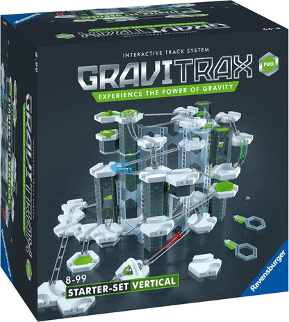 Ravensburger GraviTrax PRO Starter Set - Gravity & Magnetic Marble Game - MESH Accredited STEM Toy for Kids - Brain-Building, Educational Gift - Engages Critical Thinking, Problem Solving - Ages 8+