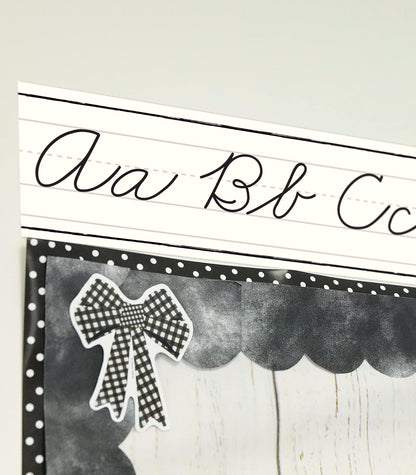 Carson Dellosa Education 26 pc Set of ABC Bulletin Board Decorations aids early learning with bright alphabet visuals and sight word images that help toddlers build strong foundational sound skills.