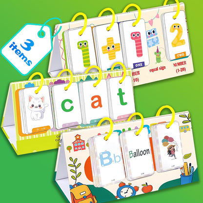 Flipping Calendar Set for Kids 3-10 - Learning Pocket Chart, Sentence Building Flash Cards, Kids Puzzle Games for Homeschool Classroom, Educational Gifts for Boys Girls (Sentence Building)