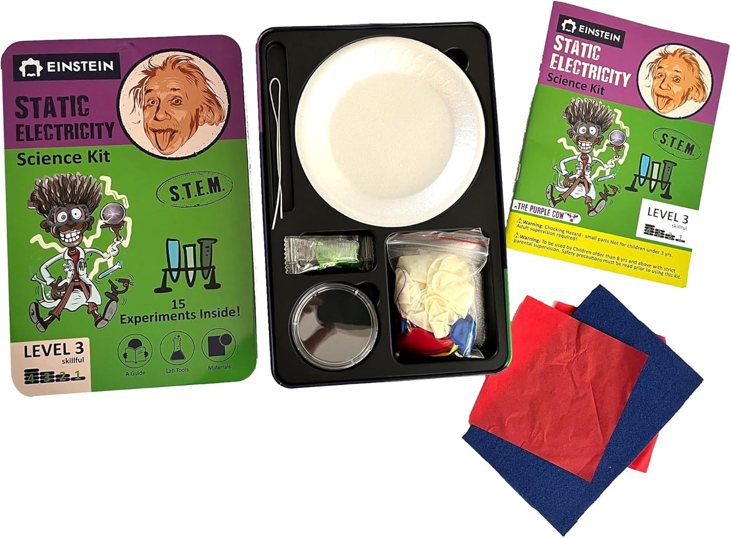 Einstein’s Optical Illusion LAB Science Kit for Kids. STEM for Boys & Girls Aged 8 and Above. 14 Exciting Experiments Inside/Detailed Picture Guide Included. Award Winning Kit