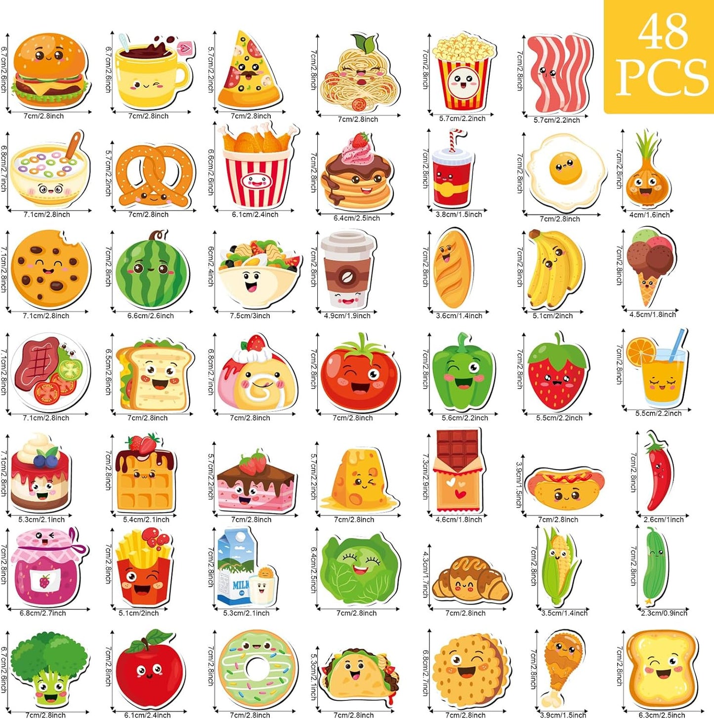 Magnetic Letters and Numbers for Fridge, Cute Colorful Animal Alphabet 26 Uppercase Letters 0-9 Numbers, Fridge Magnets Set for Learning Spelling Girls