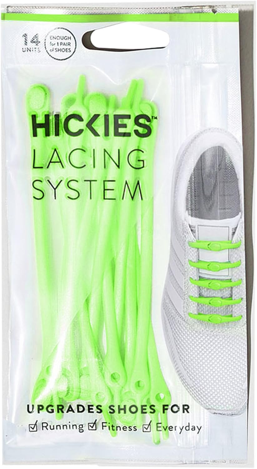HICKIES No Tie Shoelaces – Elastic, Waterproof, Unisex Shoelaces for Adults, One Size Fits All for Sneakers & Running Shoes