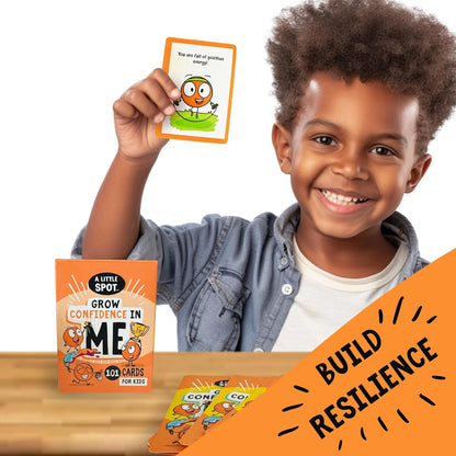 A Little SPOT 101 Grow Confidence In Me Cards For Kids- Daily Affirmations, Lunchbox Notes, Build Resilience, and Grow Self-Esteem