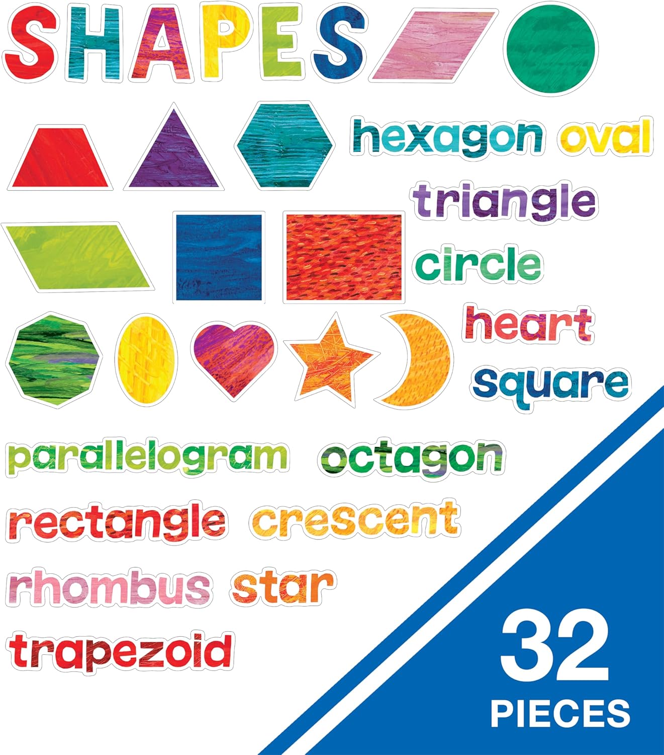 World of Eric Carle 43 pc Bundle of Math Bulletin Board Decorations, Numbers 0-20, Ten Frames, Counters, Place Value Math Manipulatives, Homeschool and Classroom Decor