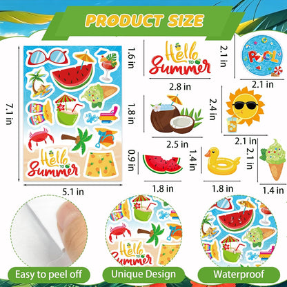 312 Pcs Science Stickers, Chemistry Biology Physics Laboratory Sticker Science Themed Stickers for Craft Supplies Classroom Rewards Party Decorations
