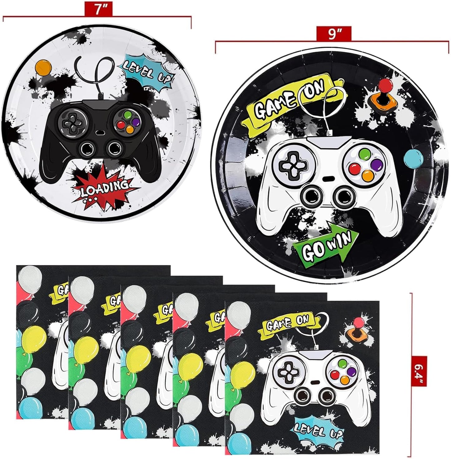 WERNNSAI Science Party Decorations - 48 Pcs Science Plates and Napkins Mad Scientist Birthday Decoration Chemistry Party Plates Set Little Scientist Labratory Favors Serves 16 Guests