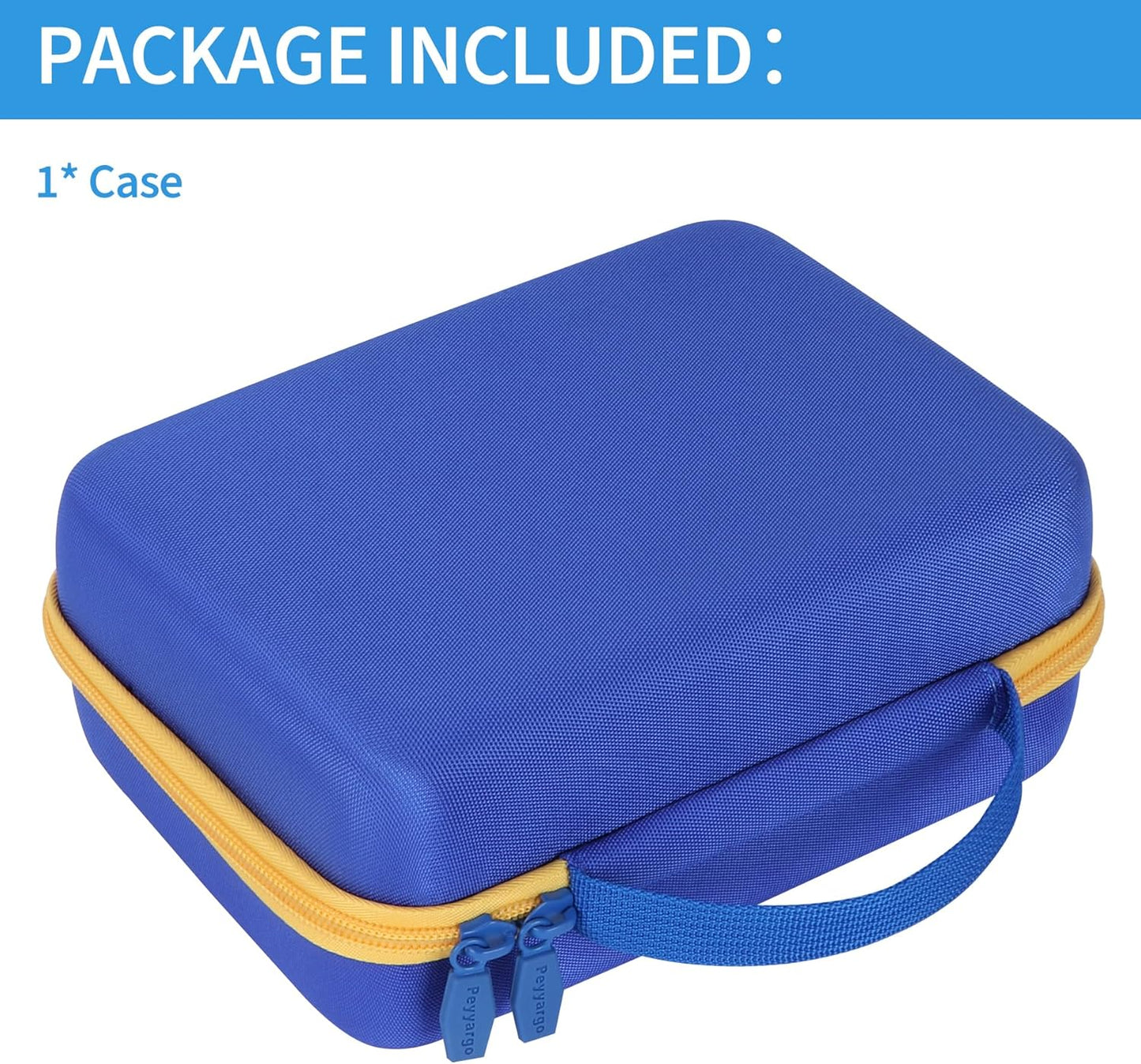 Storage Case Compatible with Leapfrog Fridge Phonics Magnetic Letter Set (Blue + Yellow)