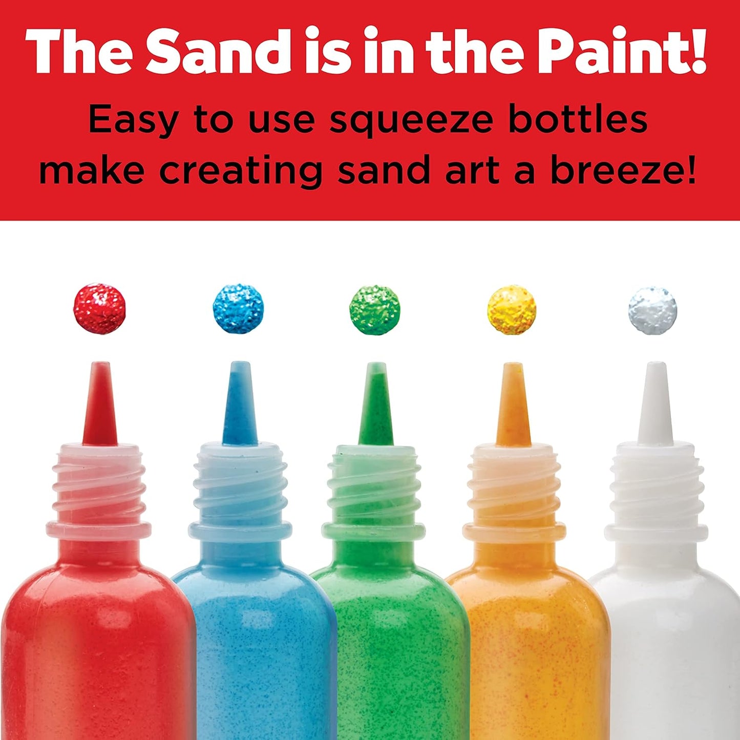 Faber-Castell 3D Sand Painting Kit for Kids: Create 5 Sand Art Pictures, DIY Arts and Crafts for Kids, Art Projects and Gifts for Girls and Boys (Ages 6+)