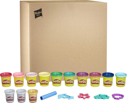 Play-Doh Unicorn Theme 13-Pack of Non-Toxic Modeling Compound Including Sparkle and Metallic Colors Plus 6 Tools (Amazon Exclusive)