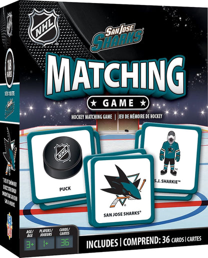 MasterPieces NHL Chicago Blackhawks Matching Game, For Ages 3+ - Fun Family Entertainment for Kids and Adults - Educational, Engaging, and Perfect for Game Night, Interactive Classroom Activities