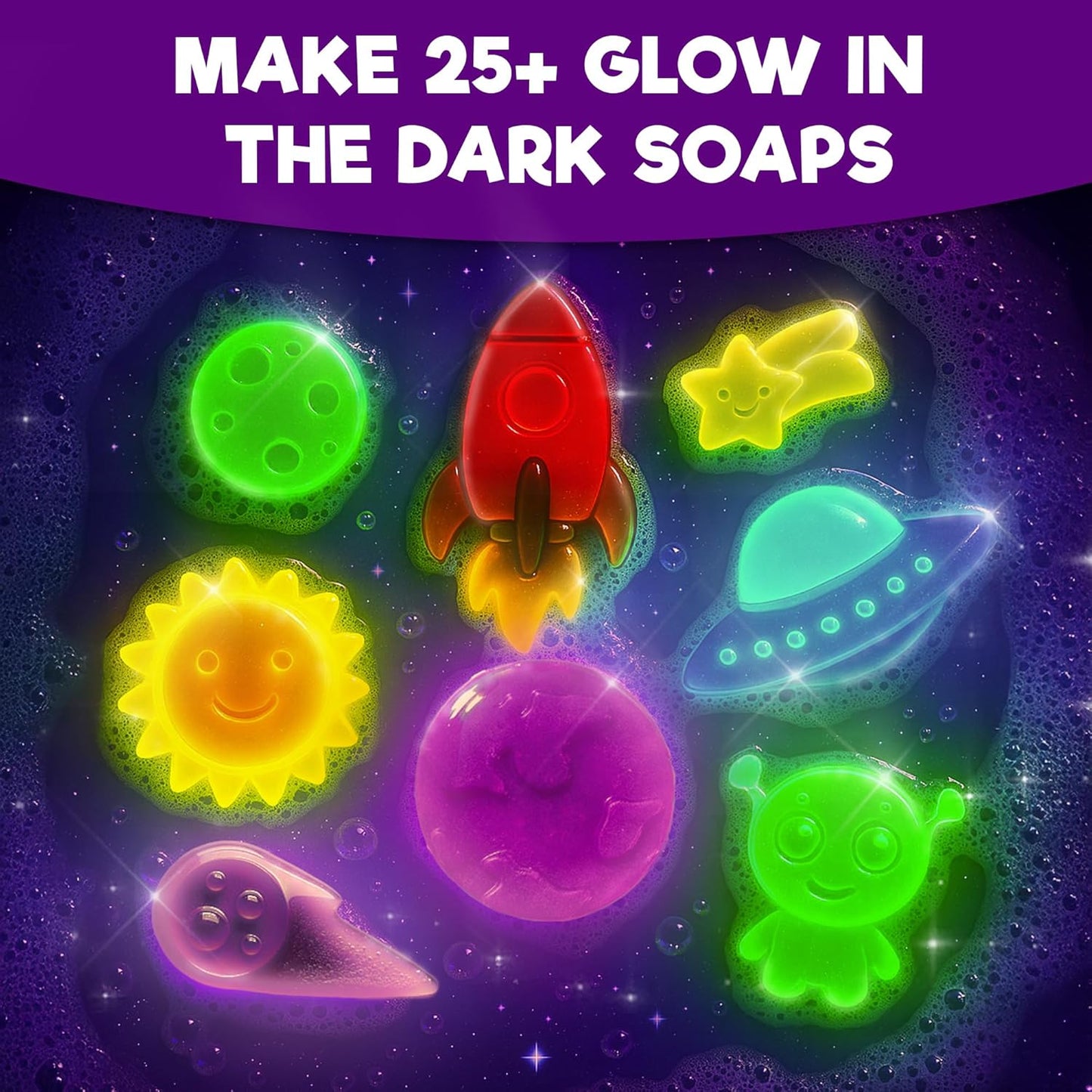 Doctor Jupiter Glam Science, DIY Makeup Craft Kit for Girls Ages 6+ | 50+ Beauty Recipes - Make Your Own Makeup, Perfume, Lip Gloss, Bath Bomb| Birthday Gift Ideas for 6-7-8-9-10-11-12 Year Olds