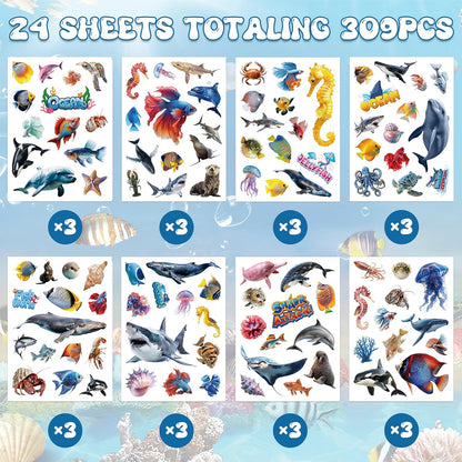 312 Pcs Science Stickers, Chemistry Biology Physics Laboratory Sticker Science Themed Stickers for Craft Supplies Classroom Rewards Party Decorations