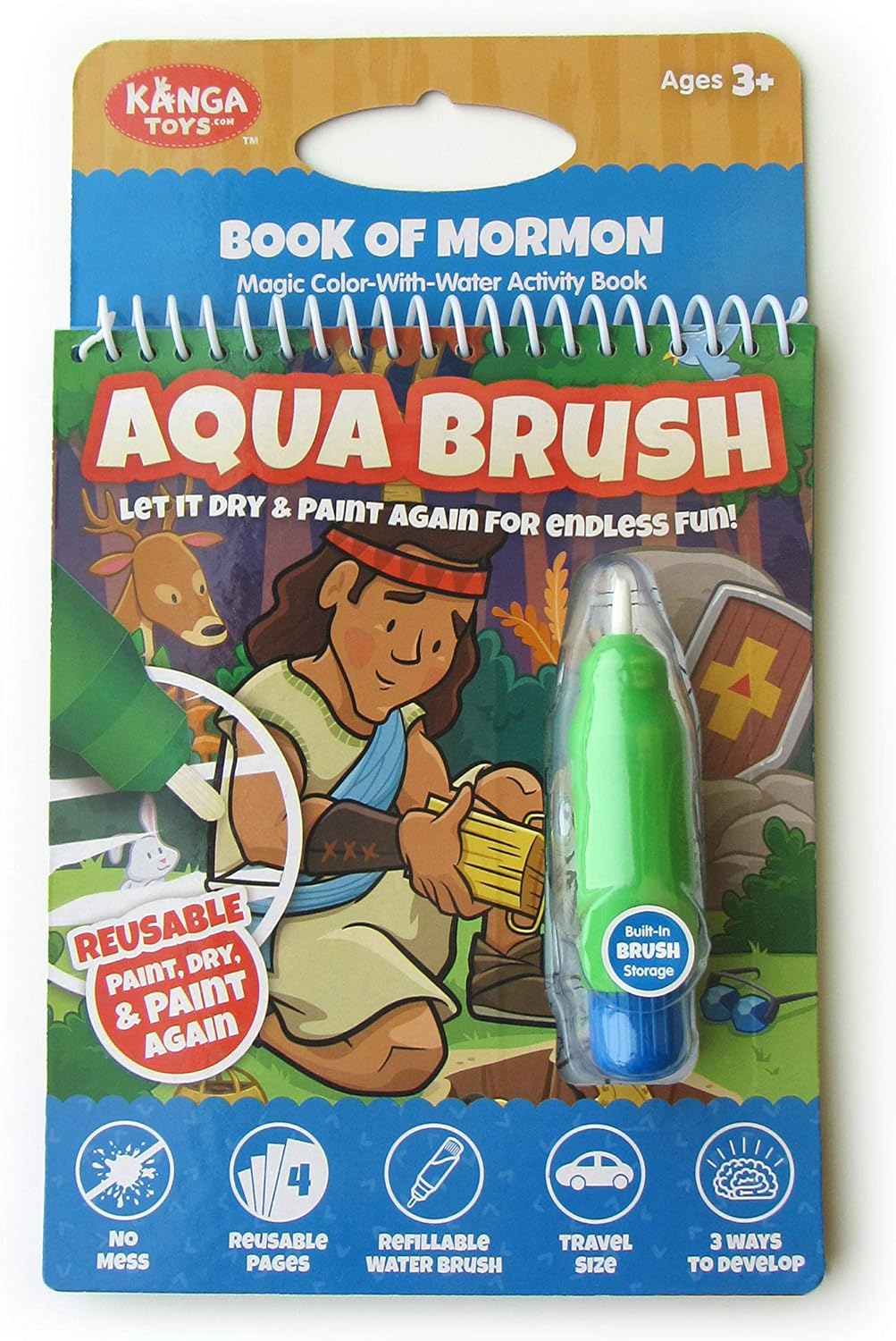 Water Reveal Coloring Scripture Book for Kids Ages 3+. New Testament Bible Stories: Preschool, Elementary, Primary, Christian, Religion