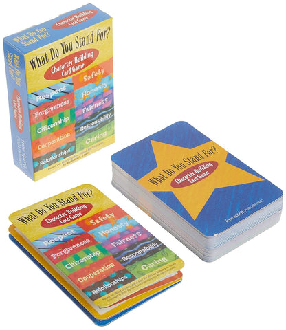 What Do You Stand For? Character Building Card Game
