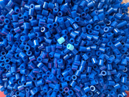 OEEKOI 5500Pcs Fuse Beads - 5mm Bulk Melting Beads for Crafts, Ideal for Christmas Birthday Gifts,Clear