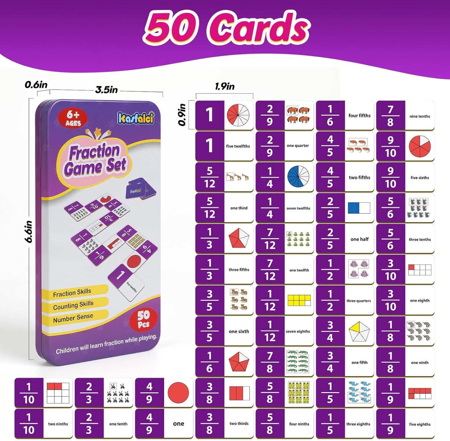 Kasfalci Multiplication Dominoes Set,Math Manipulatives Games for Kids,Counting Toy,Learning Games,Preschool Learning Activities,Homeschool Supplies,Kindergarten Classroom Must Haves,1st 2nd 3rd Grade