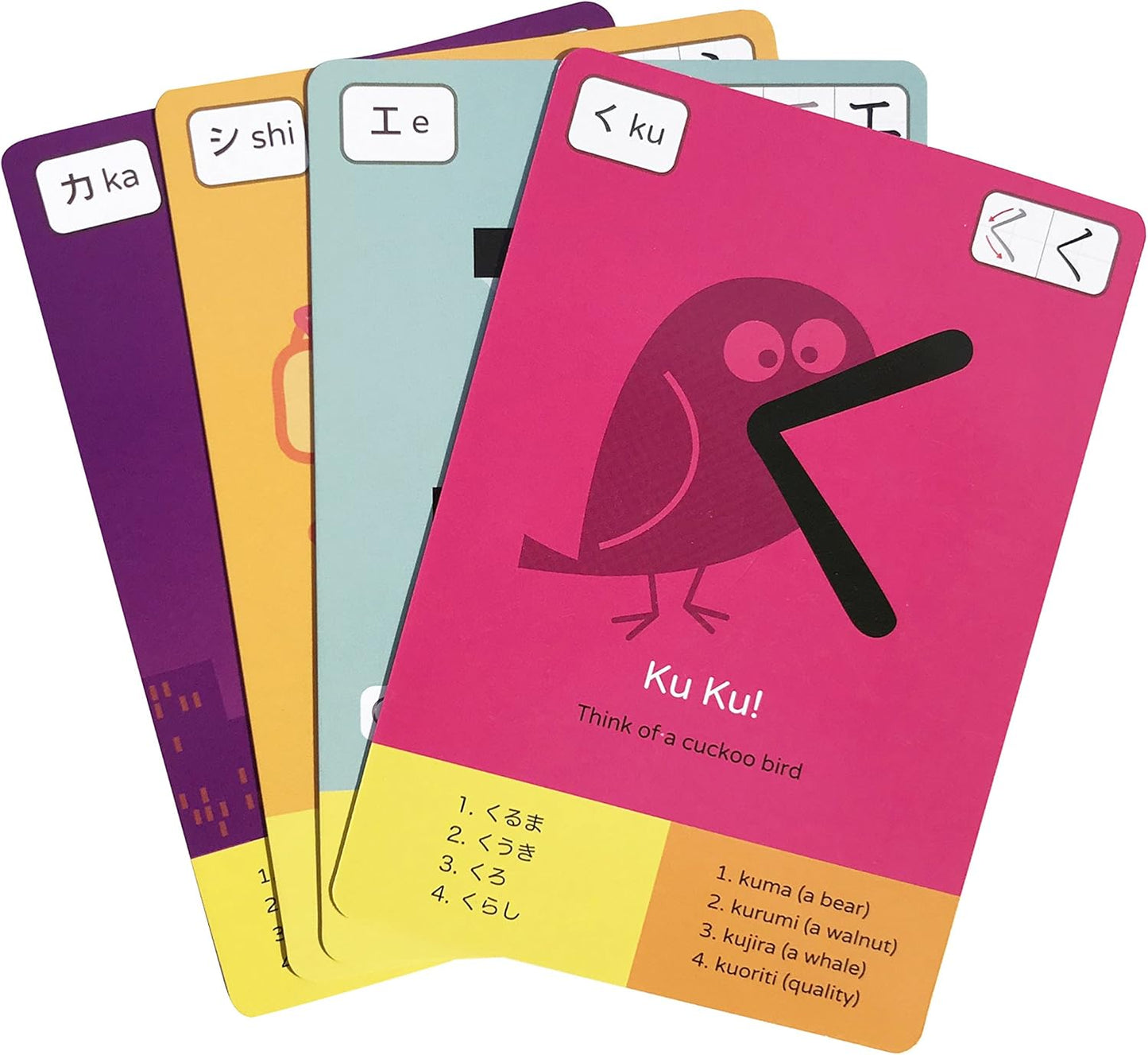 Dr. Moku's Hiragana & Katakana Flash Cards - Learn The Japanese Alphabet for Beginners