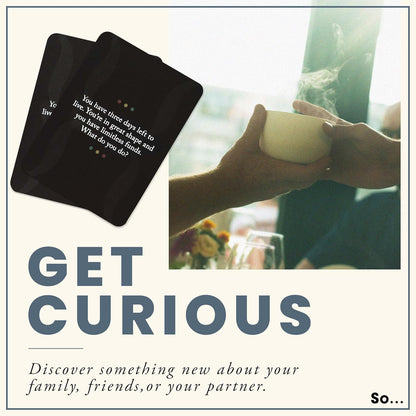 SO ... Cards: Deep Conversation Starter Cards Thoughtful & Engaging Question Card Games for All Occasions (Volume Two)