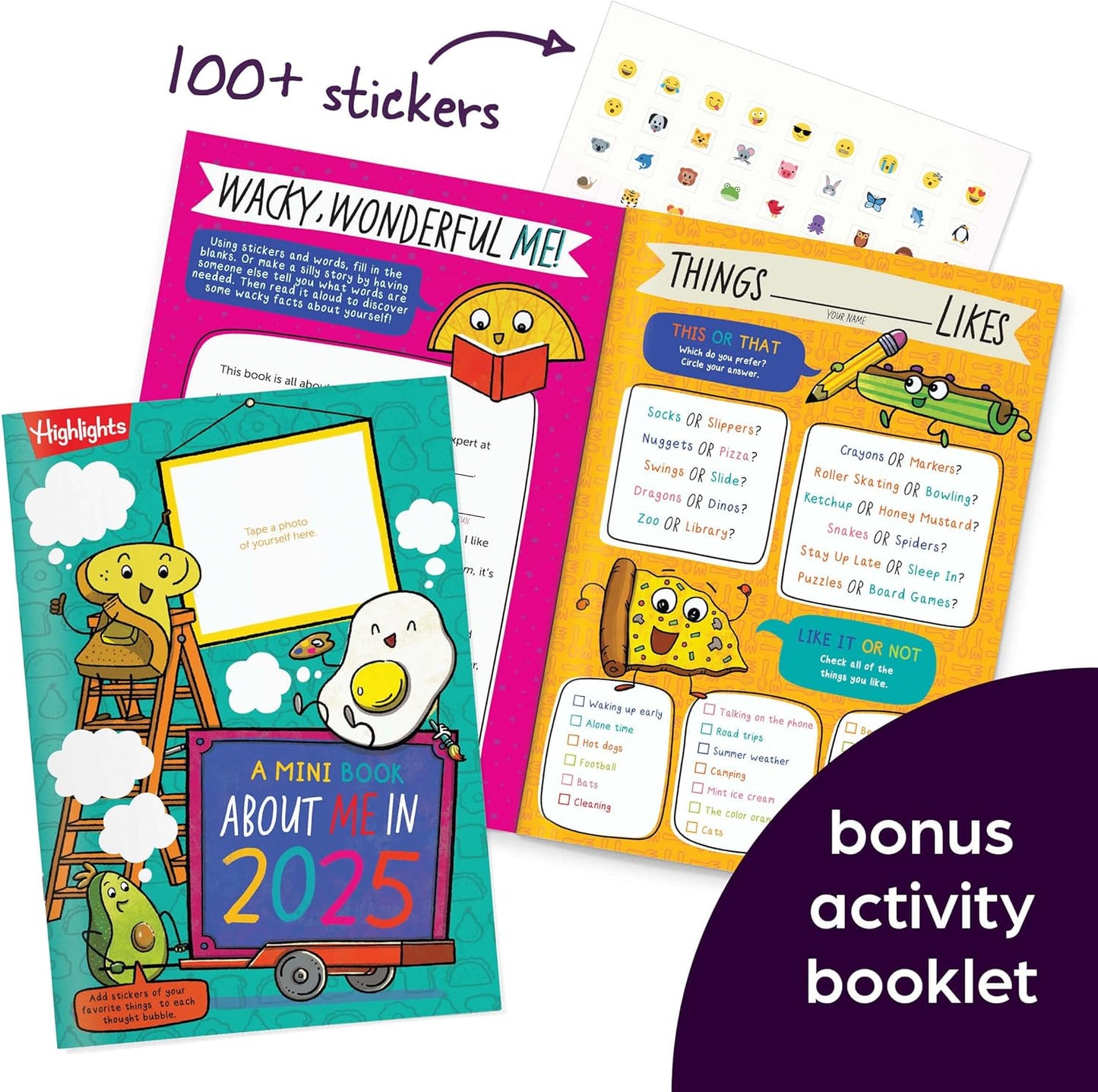 Highlights for Children Puzzle Fun 2025 Books for Kids Ages 6 and Up, 4-Book Set of Brain Teasers, Mazes, Word Puzzles and More Travel-Friendly Screen Free Kids Puzzles