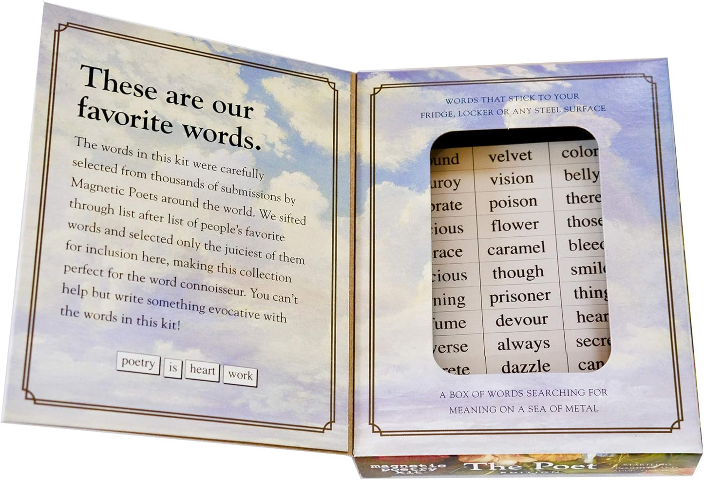 The Poet Edition: Magnetic Poetry Kit